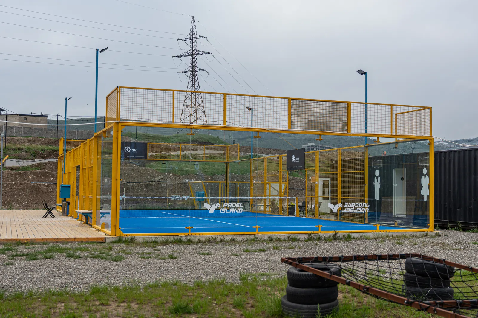 Padel courts at Sports Park